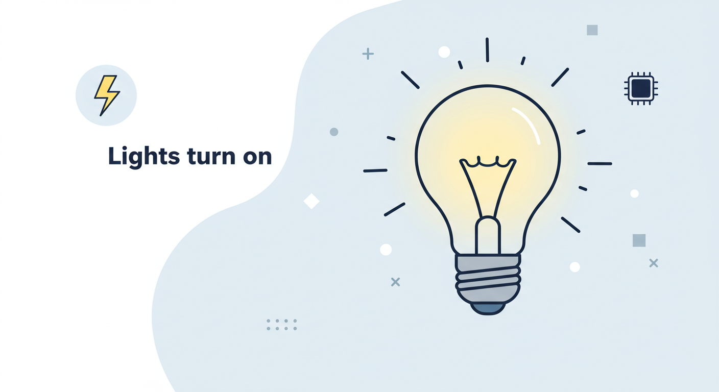 なぜ電気をつけると明るくなるの?